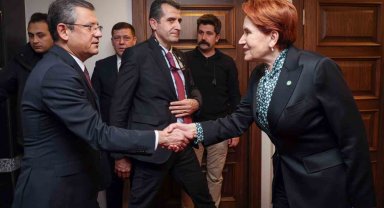 CHP Genel Başkanı Özel'den Akşener'e taziye ziyareti