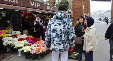 Çiçekçilerde 14 Şubat yoğunluğu başladı