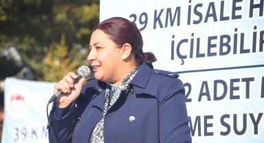Çiçekdağı ilçesinde 2 modern içme suyu deposu açıldı