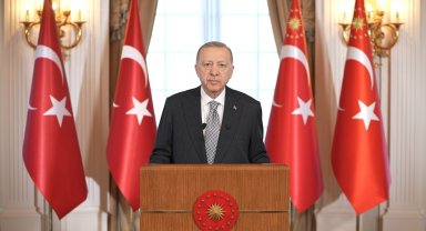 Cumhurbaşkanı Erdoğan: "İslam ülkelerinin Gazze'deki İsrail zulmüne ortak tepki vermesi ve ortak hareket etmesi için diplomatik temaslarımızı sürdürüyoruz"
