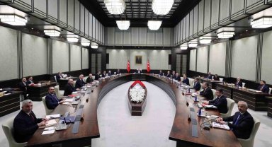 Cumhurbaşkanlığı Kabinesi, Cumhurbaşkanı Recep Tayyip Erdoğan başkanlığında Beştepe'de toplandı.