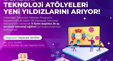 DENEYAP Teknoloji Atölyeleri Türkiye'nin yetenekli çocukları geleceğe hazırlıyor
