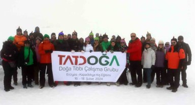 Doktorlar Erciyes'te kendilerini afetlere hazırlıyor