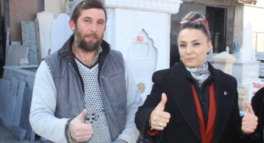 Elif Çeliktaş küçük sanayi sitesini ziyaret etti