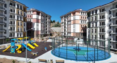 Esentepe'de konutlar teslim edilmeye başladı