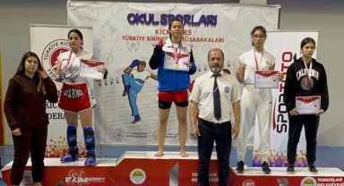 Eskişehirli genç sporcu Türkiye 3'üncüsü oldu