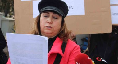 Evlerini alamayanlar haklarını istedi