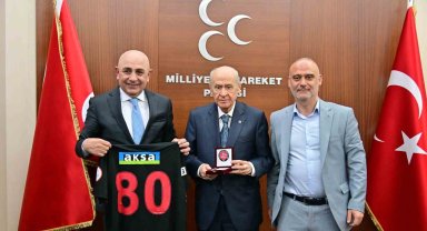 Fatih Karagümrük'ten, MHP lideri Bahçeli'ye ziyaret