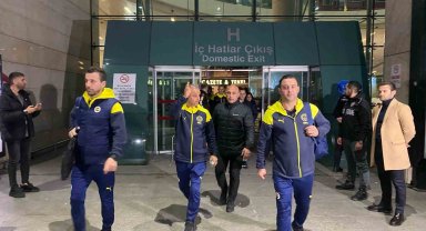 Fenerbahçe kafilesi Ankara'ya geldi