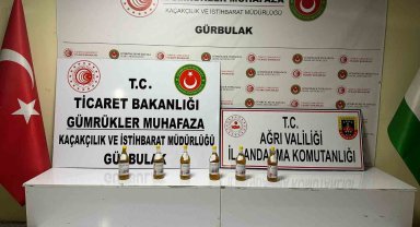 Gürbulak Gümrük Kapısı'nda yağ şişeleri içinde 6 tonu aşkın metamfetamin yakalandı