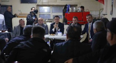 Hatipoğlu Mahmudiye'nin mahallelerini ziyaret etti