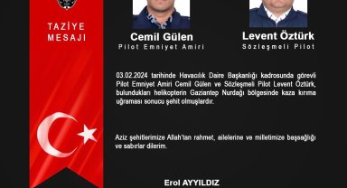 Helikopter kazasında şehit olan polislerin isimleri açıklandı