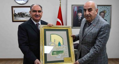 İHA Genel Müdürü Arvas'tan Vali Özkan'a ziyaret
