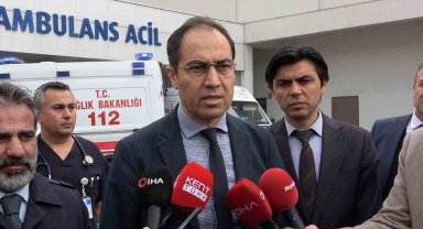 İl Sağlık Müdürü Erşan'dan silahlı saldırıya uğrayan Azim Deniz'e ziyaret