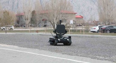 İnsansız kara aracı Aslan'ın tanıtımı yapıldı