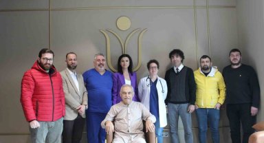 Iraklı 69 yaşındaki hasta Özel Ümit'te sağlığına kavuştu