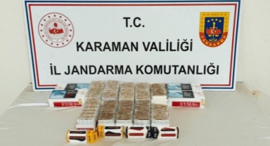 Jandarmadan kaçak tütün ve silah operasyonu