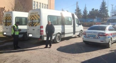 Jandarmadan okul servislerine denetim