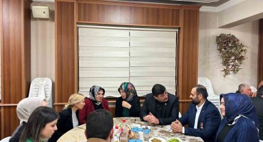 Kahramankazan Belediye Başkanı Oğuz, ilçedeki şehit aileleri ve gazilerle buluştu