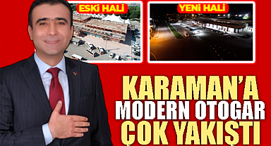 Karaman şehirlerarası otobüs terminali Moderinize edildi