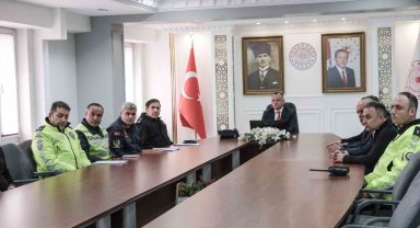 Karaman'da yolcu otobüslerinde kemer kullanımı toplantısı