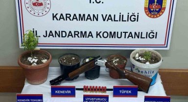 Karamanda uyuşturucu operasyonu: 1 gözaltı