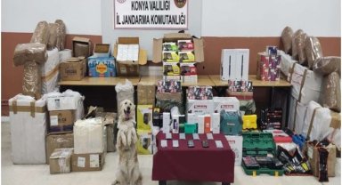 Kargo aracında piyasa değeri 2 milyon 500 bin lira kaçak eşya ele geçirildi