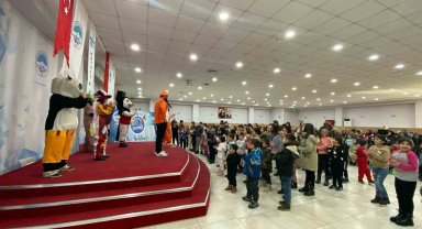 KAYMEK, ilçelerdeki tatil şenliğinde 2 bin 500 çocuğa ulaştı