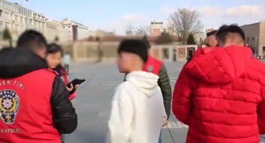 Kayseri'de 46 bölgede 386 polis ile asayiş uygulaması: 4 bin 593 şahıs sorgulandı