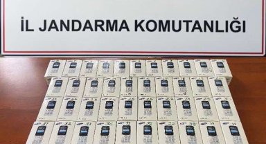 Kırıkkale'de 51 adet kaçak cep telefonu ele geçirildi