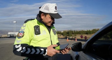 Kırıkkale'de 85 araç trafikten men edildi