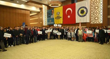Konya Büyükşehir amatör spor kulüplerine 7.5 milyon liralık malzeme desteğinde bulundu