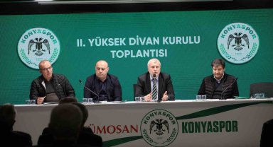Konyaspor'da 2. Yüksek Divan Kurulu toplantısı yapıldı