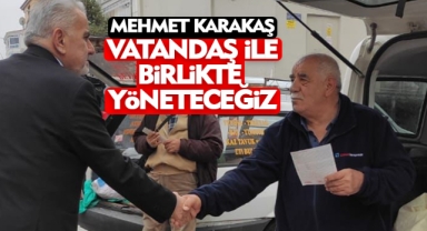 Mehmet Karakaş, Vatandaşlarla Bir Araya Geldi