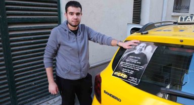 Öldürülen taksici Oğuz Erge Eskişehir'deki meslektaşları tarafından unutulmadı