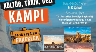 Pursaklar'da Gençlik Kampı vakti