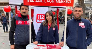 Sağlıkçılardan vatandaşlara 112'ye 'gereksiz çağrı' bilgilendirmesi