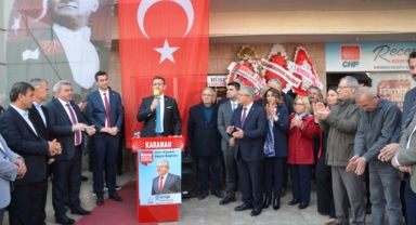 SEÇİM İRTİBAT OFİSİNİ AÇAN SERTÇELİK: “1 NİSAN SABAHI KARAMAN’DA SOSYAL DEMOKRAT BİR BELEDİYE OLACAK” 