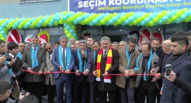 Sedat Kılınç Seçim Koordinasyon Merkezi açıldı
