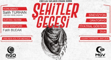 ŞEHİTLER GECESİNE DAVET