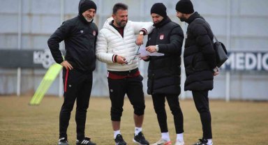 Sivasspor'da, Hatayspor maçı hazırlıkları başladı