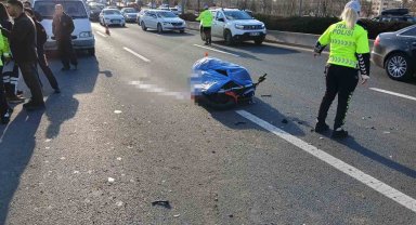 Traktöre çarpan motosiklet sürücüsü hayatını kaybetti
