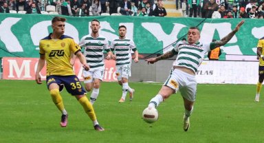 Trendyol Süper Lig: Konyaspor: 1 - MKE Ankaragücü: 0