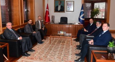 TÜİK'ten Rektör Erdal'a ziyaret