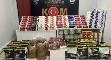 Yozgat'ta 111 bin kaçak makaron ele geçirildi