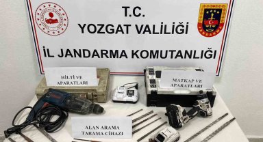 Yozgat'ta kaçak kazıya suçüstü