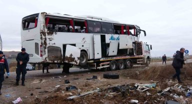 Yozgat'ta otobüs kazası: 1 ölü, 18 yaralı