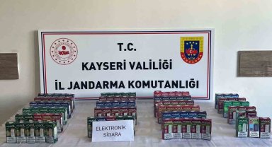 102 adet kaçak elektronik sigara ele geçirildi