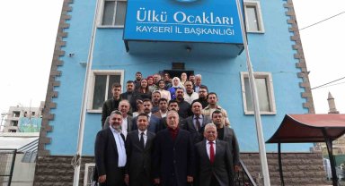 Akar ve Büyükkılıç'tan Ülkü Ocakları ve Alperen Ocakları'na ziyaret
