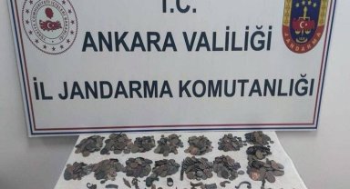 Ankara'da bin 600 parça tarihi eser ele geçirildi